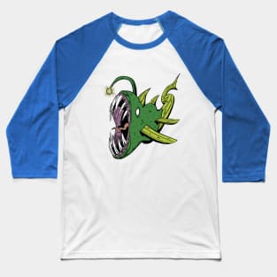 Monster Fish Baseball T-Shirt